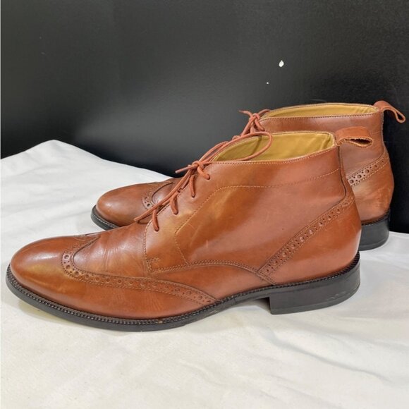 Cole Haan C12674 Men's Brown Dress Shoes/Oxfords Size 10M SKU 5582 - Picture 5 of 8